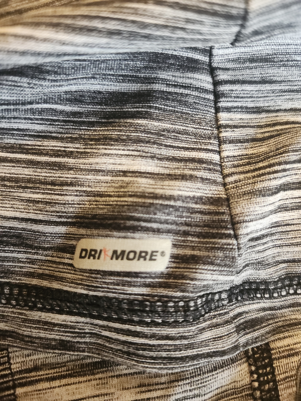 Space-Dye Gray Racerback Tank Top - Picture 4 of 4